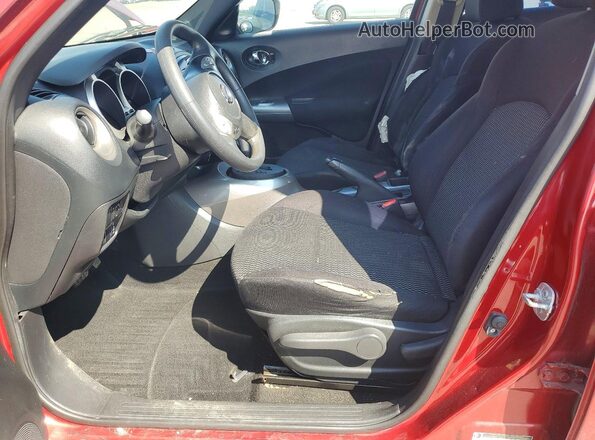 JN8AF5MV0GT653415 2016 NISSAN JUKE Red VIN კოდის სტიკერის ხედი