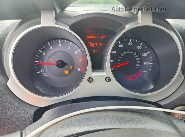 JN8AF5MV1HT752004 2017 NISSAN JUKE Yellow Սարքավորումների վահանակի տեսք