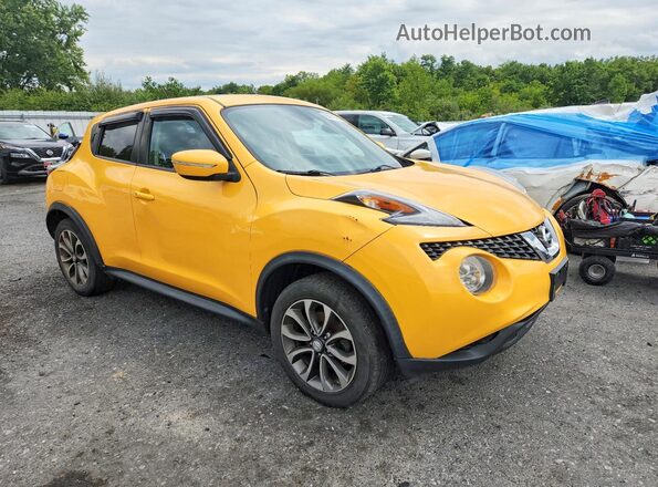 JN8AF5MV1HT752004 2017 NISSAN JUKE Yellow Առջևի աջ
