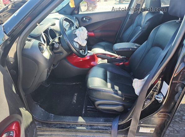 JN8AF5MV2GT657742 2016 NISSAN JUKE Черный Вид салона спереди