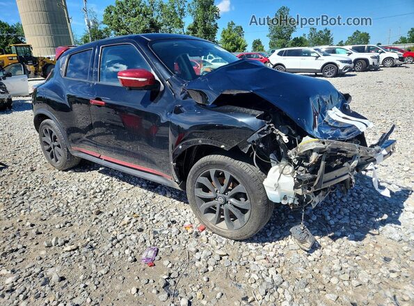 JN8AF5MV2GT657742 2016 NISSAN JUKE Черный Передняя правая четверть
