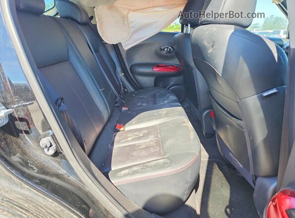JN8AF5MV2GT657742 2016 NISSAN JUKE Черный Вид задних сидений