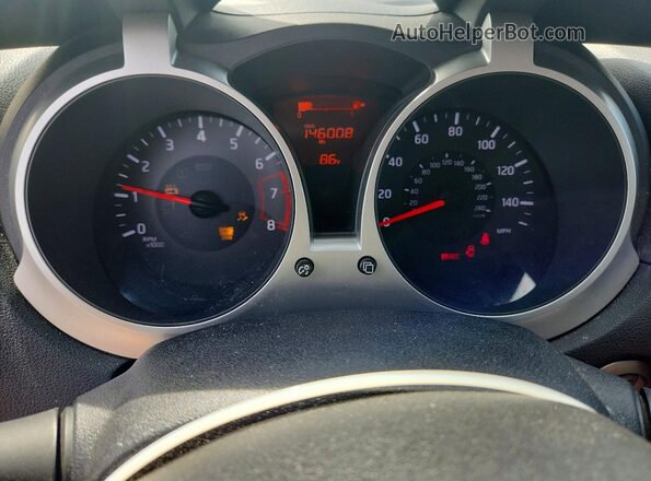 JN8AF5MV3HT750724 2017 NISSAN JUKE White Instrument cluster view