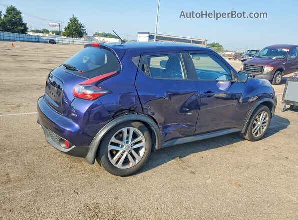 JN8AF5MV4GT659105 2016 NISSAN JUKE Blue უკანა მარჯვენა