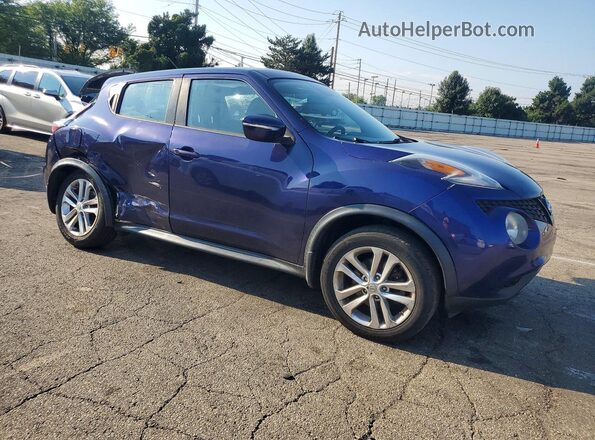 JN8AF5MV4GT659105 2016 NISSAN JUKE Blue წინა მარჯვენა