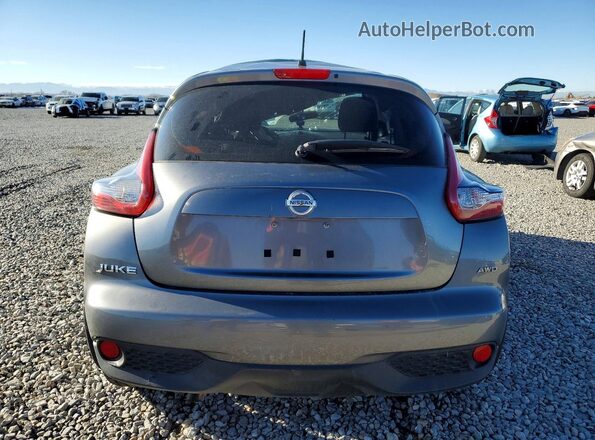 JN8AF5MV5HT753351 2017 NISSAN JUKE Gray უკანა ხედი