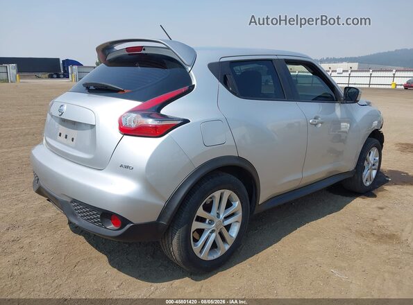 JN8AF5MV6GT659610 2016 NISSAN JUKE Silver Հետևի աջ