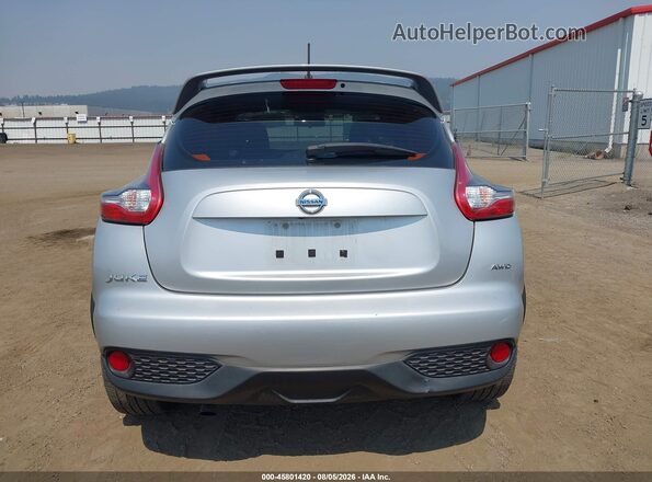 JN8AF5MV6GT659610 2016 NISSAN JUKE Silver 