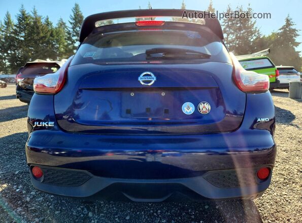 JN8AF5MV8HT751240 2017 NISSAN JUKE Purple Widok z tyłu