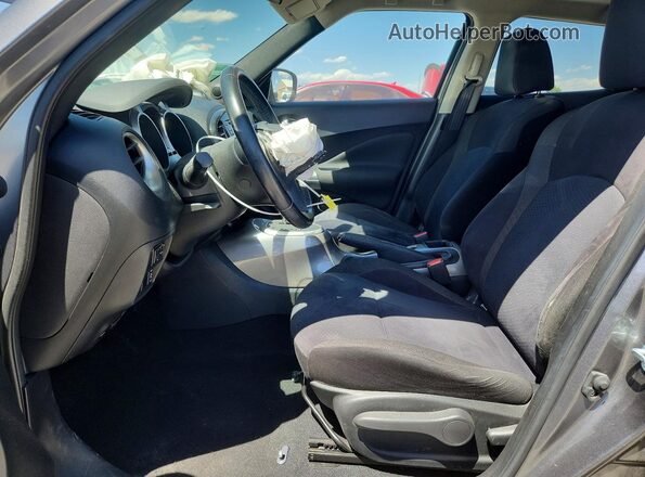 JN8AF5MVXGT650084 2016 NISSAN JUKE Gray წინა სალონის ხედი