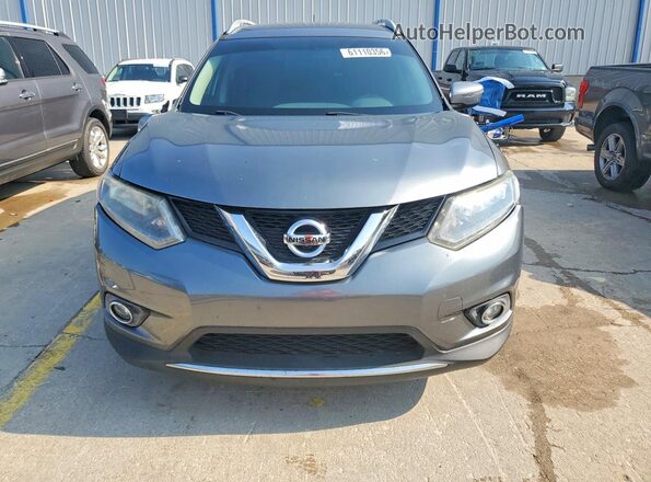 JN8AT2MT0GW012883 2016 NISSAN ROGUE Gray Vista frontal