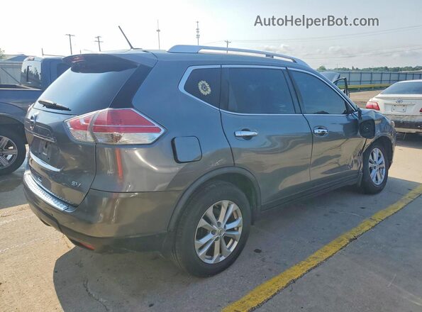 JN8AT2MT0GW012883 2016 NISSAN ROGUE Gray Trasero derecho