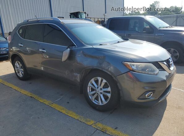 JN8AT2MT0GW012883 2016 NISSAN ROGUE Gray Delantero derecho