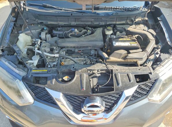 JN8AT2MT0GW012883 2016 NISSAN ROGUE Gray Vista del compartimento del motor