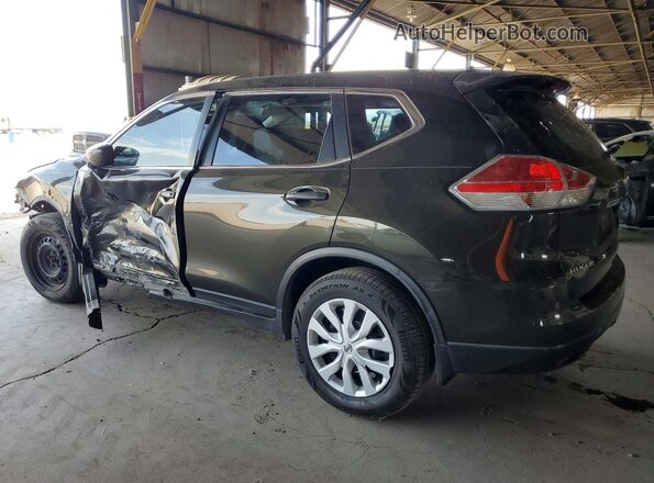 JN8AT2MT0GW026282 2016 NISSAN ROGUE Green Trasero izquierdo