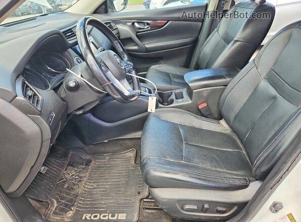 JN8AT2MT0HW145709 2017 NISSAN ROGUE White წინა სალონის ხედი