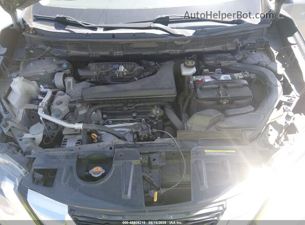 JN8AT2MT0HW146004 2017 NISSAN ROGUE Gray Widok z tyłu