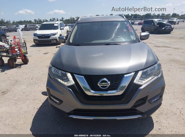 JN8AT2MT0HW146004 2017 NISSAN ROGUE Gray Widok zestawu wskaźników