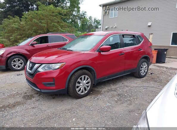 JN8AT2MT0HW394995 2017 NISSAN ROGUE Red Przód lewy