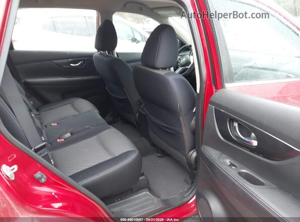 JN8AT2MT0HW394995 2017 NISSAN ROGUE Red Widok naklejki z numerem VIN