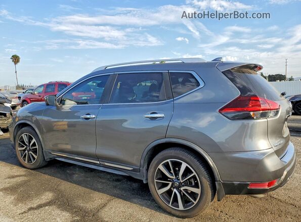 JN8AT2MT0JW460337 2018 NISSAN ROGUE Gray Tył lewy