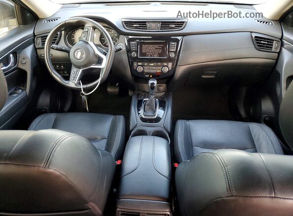 JN8AT2MT0JW460337 2018 NISSAN ROGUE Gray Widok deski rozdzielczej
