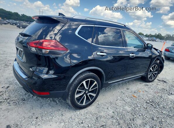 JN8AT2MT0JW470804 2018 NISSAN ROGUE Black Trasero derecho