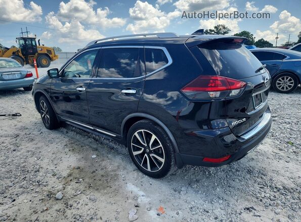 JN8AT2MT0JW470804 2018 NISSAN ROGUE Black Trasero izquierdo