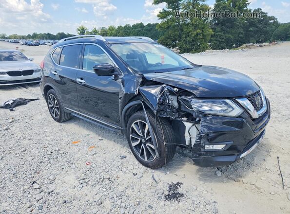 JN8AT2MT0JW470804 2018 NISSAN ROGUE Black Delantero derecho