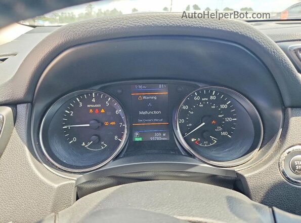 JN8AT2MT0JW470804 2018 NISSAN ROGUE Black Vista del cuadro de instrumentos