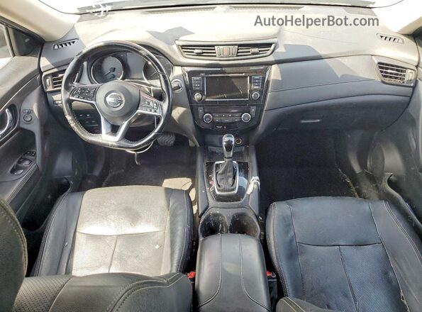 JN8AT2MT0LW013459 2020 NISSAN ROGUE Синий Вид панели приборов
