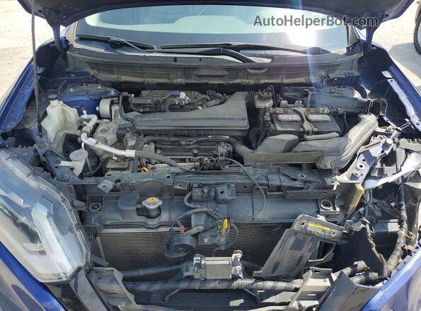 JN8AT2MT0LW013459 2020 NISSAN ROGUE Синий Вид подкапотного пространства