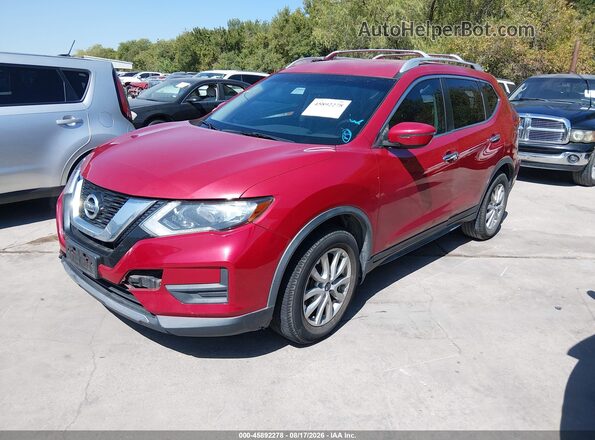 JN8AT2MT1HW392429 2017 NISSAN ROGUE Красный Передняя левая четверть