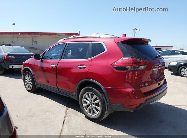 JN8AT2MT1HW392429 2017 NISSAN ROGUE Красный Панорамный вид салона 360°