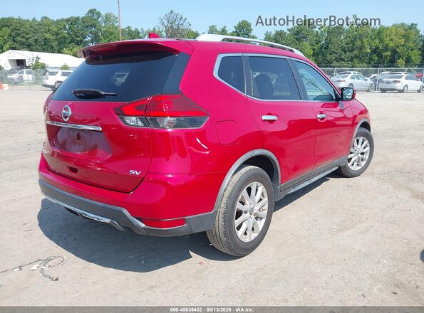 JN8AT2MT1HW393371 2017 NISSAN ROGUE Red Tył prawy