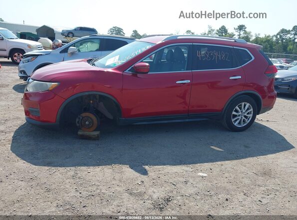 JN8AT2MT1HW393371 2017 NISSAN ROGUE Red Widok wnętrza 360 stopni