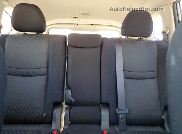 JN8AT2MT1HW400898 2017 NISSAN ROGUE Gray Vista de los asientos traseros