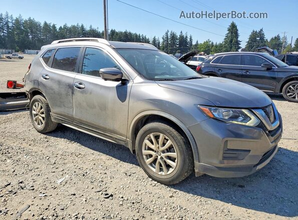 JN8AT2MT1HW400898 2017 NISSAN ROGUE Gray Delantero derecho