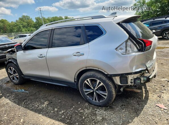 JN8AT2MT1JW463473 2018 NISSAN ROGUE Серебряный Задняя левая четверть