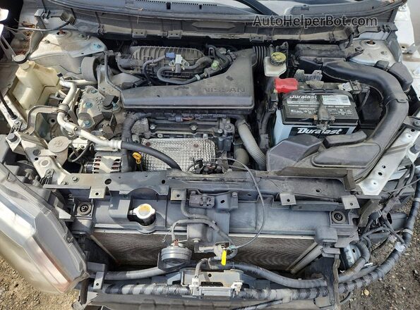 JN8AT2MT1JW463473 2018 NISSAN ROGUE Серебряный Вид подкапотного пространства