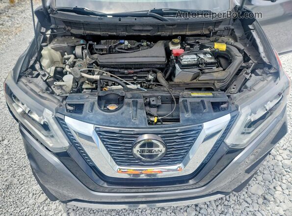 JN8AT2MT1JW467877 2018 NISSAN ROGUE Gray Widok wnętrza z tyłu