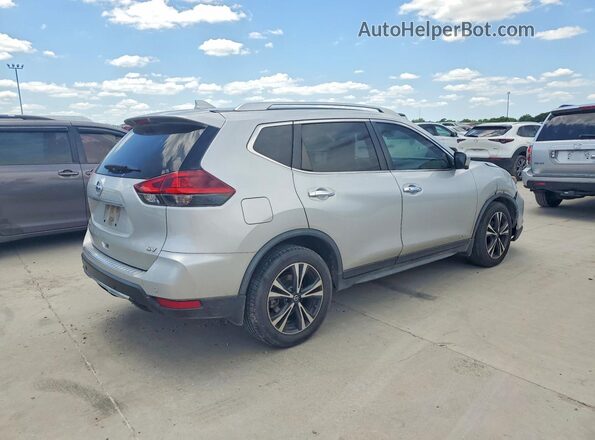 JN8AT2MT1KW253442 2019 NISSAN ROGUE Silver Tył prawy