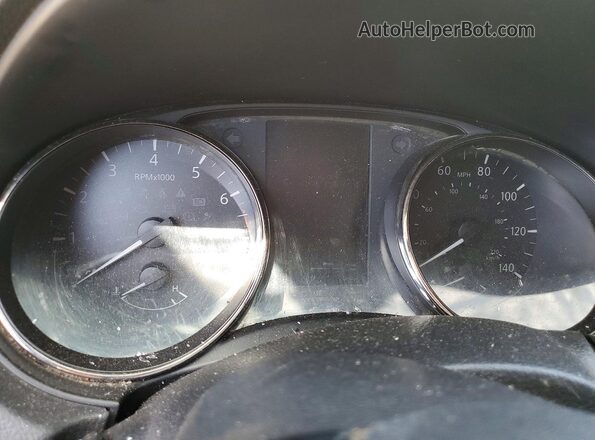 JN8AT2MT1KW258110 2019 NISSAN ROGUE White Вид щитка приладів