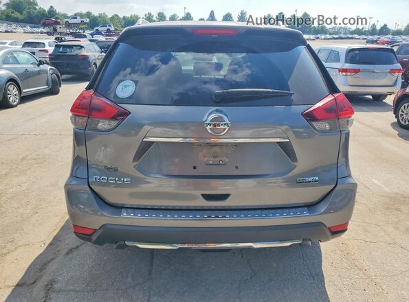JN8AT2MT1KW265199 2019 NISSAN ROGUE Black Widok z tyłu