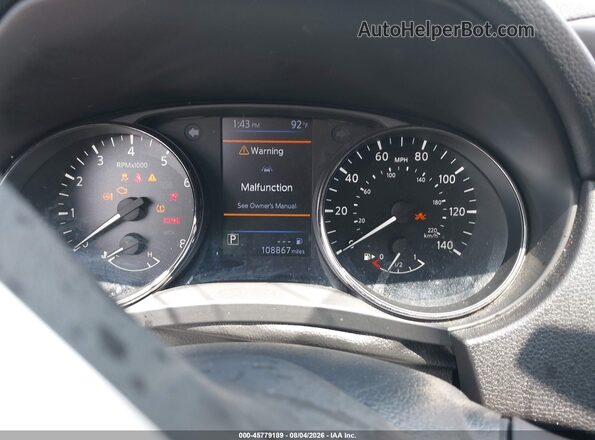 JN8AT2MT1LW002518 2020 NISSAN ROGUE Черный Вид задних сидений