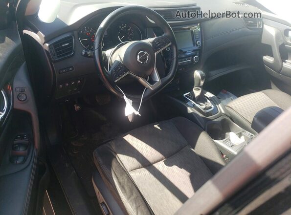 JN8AT2MT1LW015267 2020 NISSAN ROGUE Black Առջևի վահանակի տեսք
