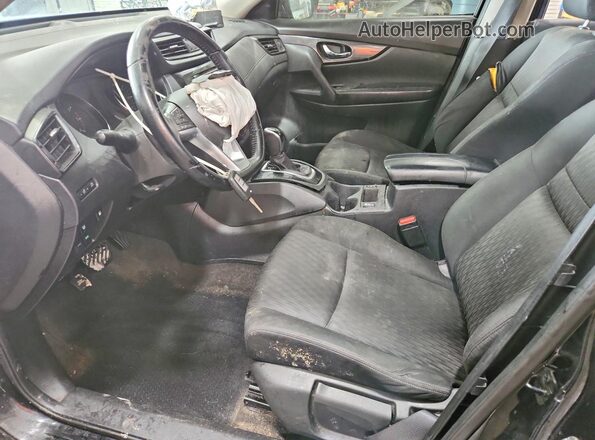 JN8AT2MT1LW033462 2020 NISSAN ROGUE Black Вид салону спереду