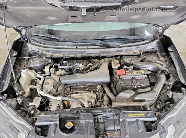 JN8AT2MT1LW033462 2020 NISSAN ROGUE Black Вид задньої частини салону