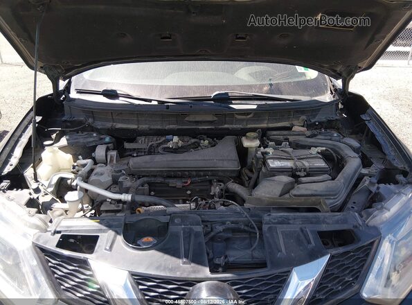 JN8AT2MT2GW008866 2016 NISSAN ROGUE Black უკანა ხედი