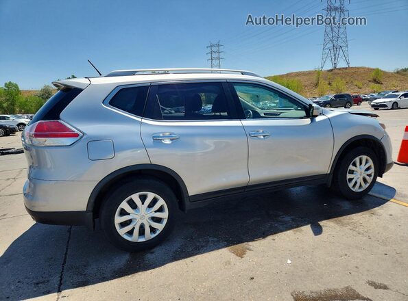 JN8AT2MT2GW015302 2016 NISSAN ROGUE Silver უკანა მარჯვენა